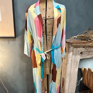 Colorful European Kimono Size M